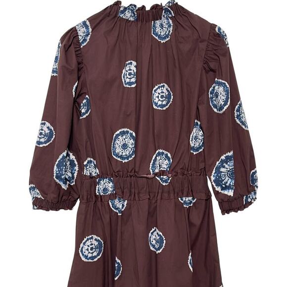 NWTs Never A Wallflower  Button Front Elastic Collar Shirt Dress (S) - Picture 7 of 15